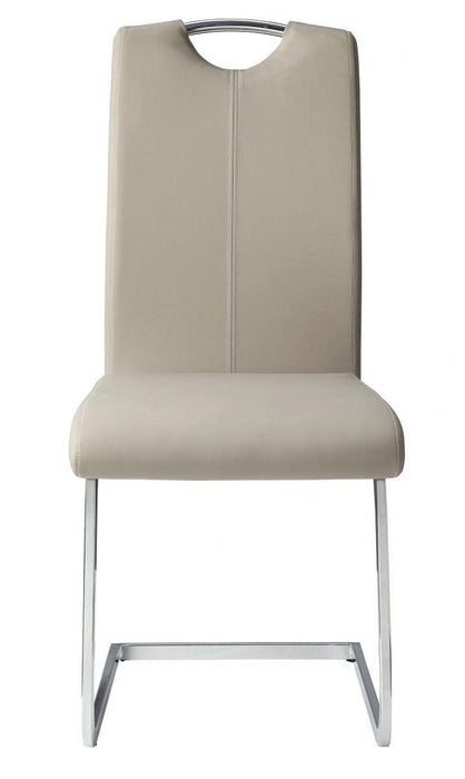 Glissand Side Chair in Chrome (Set of 2)