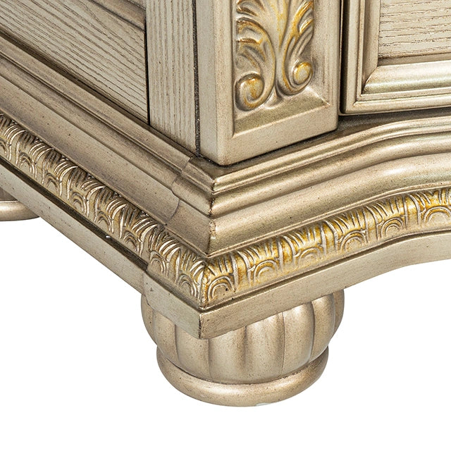 Fromberg Nightstand w/ Marble Top