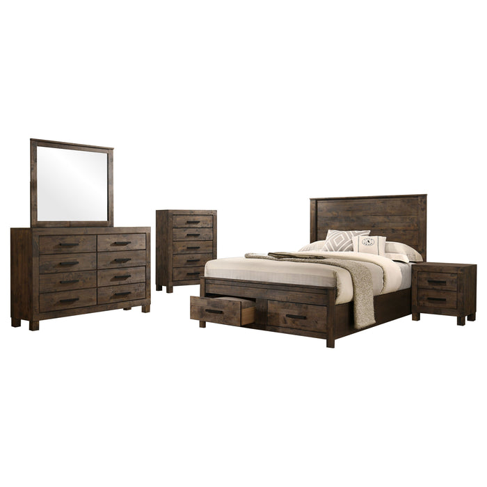 Woodmont 4 & 5 Piece E.King, Queen, & Cal;.King Bedroom Sets