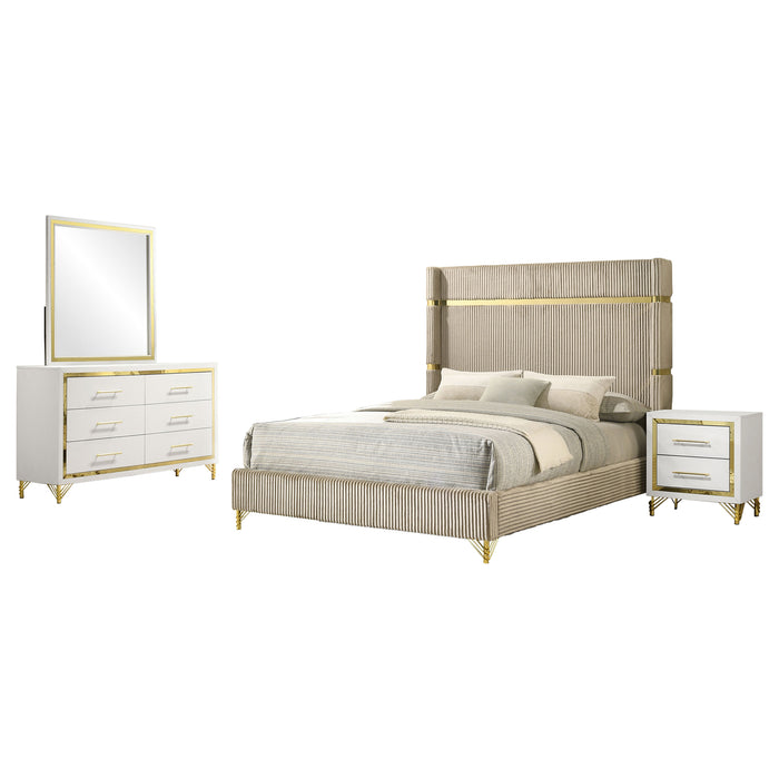 Lucia 4 Pc Bedroom Set