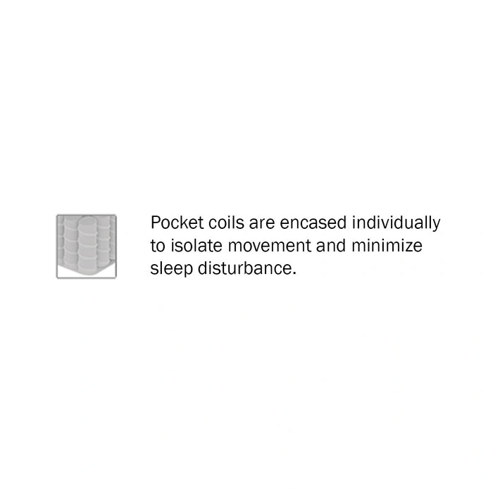 Mira 8" Queen Gel-Infused Memory Foam Hybrid Mattress