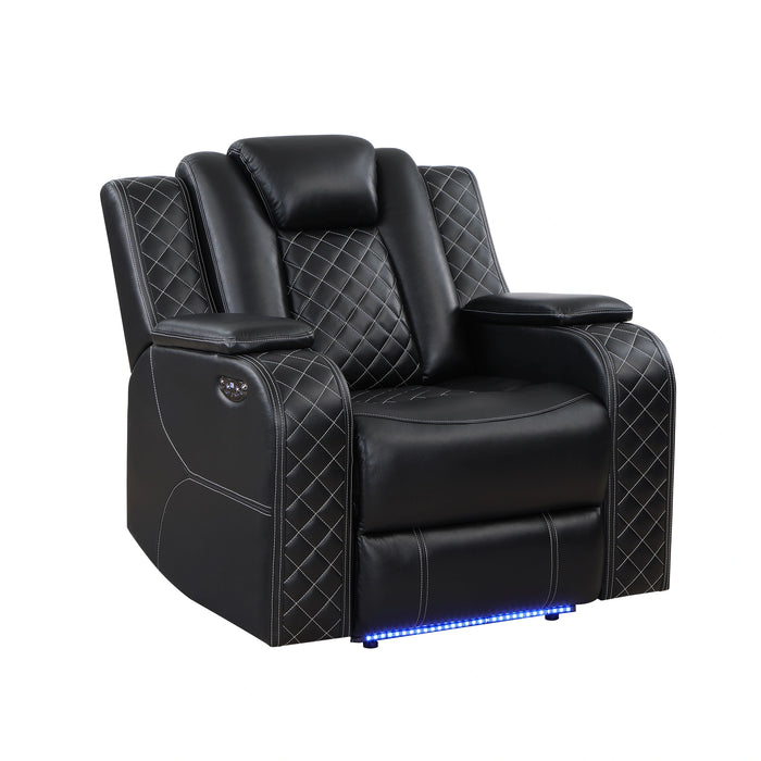 Radiant Pw Recln Chair W/ Pw Headrest