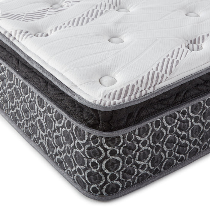Hayes Medium Plush Pillow Top Hybrid Mattress