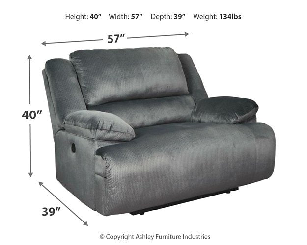 Clonmel Oversized Power Recliner