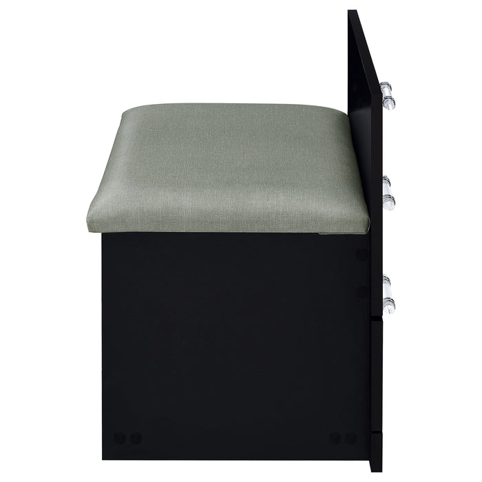 Danbury Makeup Vanity Table with LED Mirror and Stool