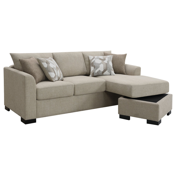 Storey Fold-Out Sleeper Sectional Sofa