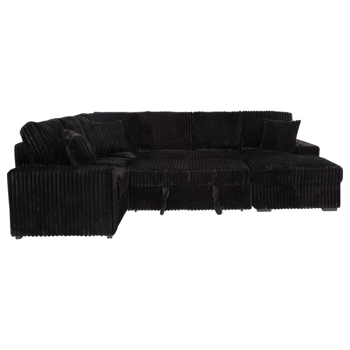 Devonshire Pull-Out Sleeper Sectional Sofa