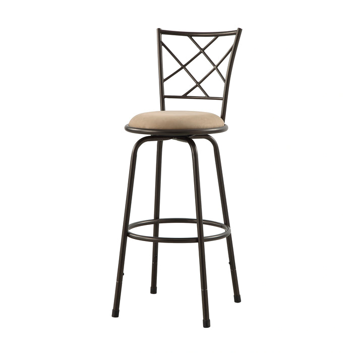 Nexus 3-PIECE PACK CONVERTIBLE SWIVEL COUNTER/PUB HEIGHT CHAIR (SET OF 3)