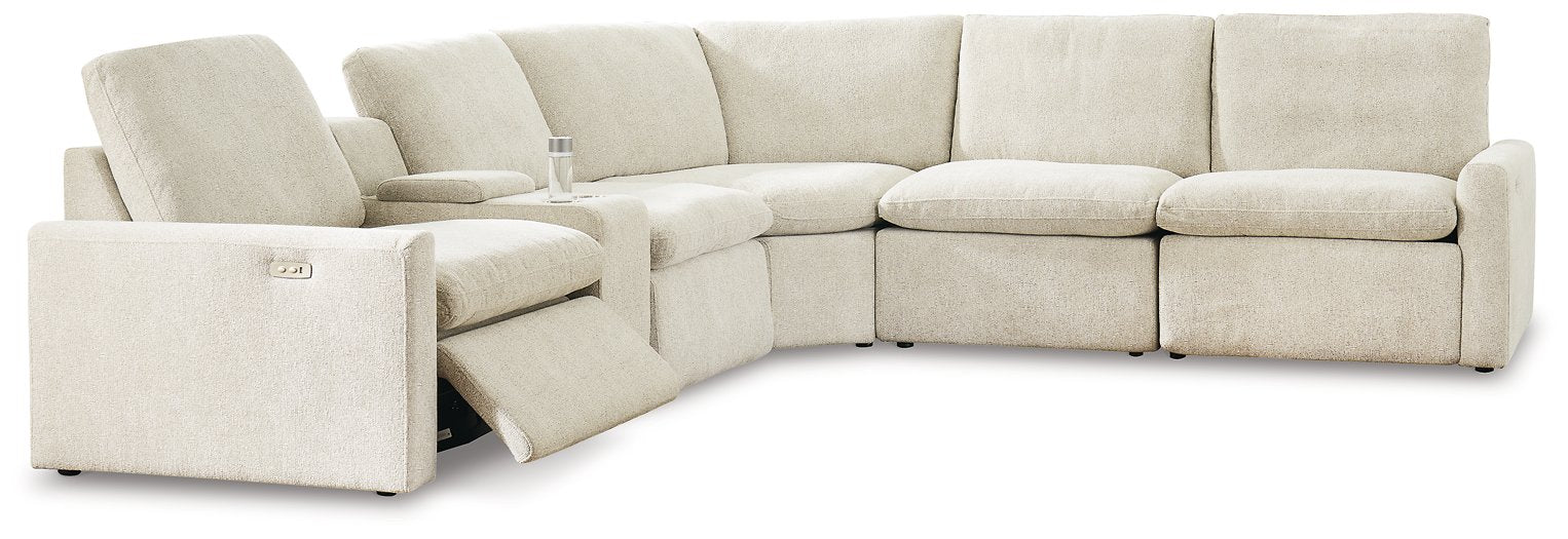 Hartsdale 6-Piece Reclining Sectional with Console