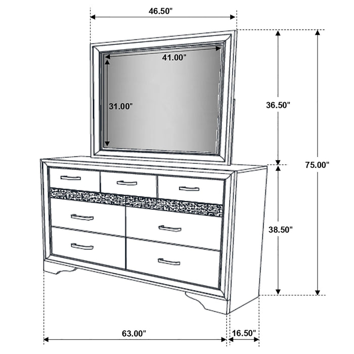 Miranda Dresser with Mirror