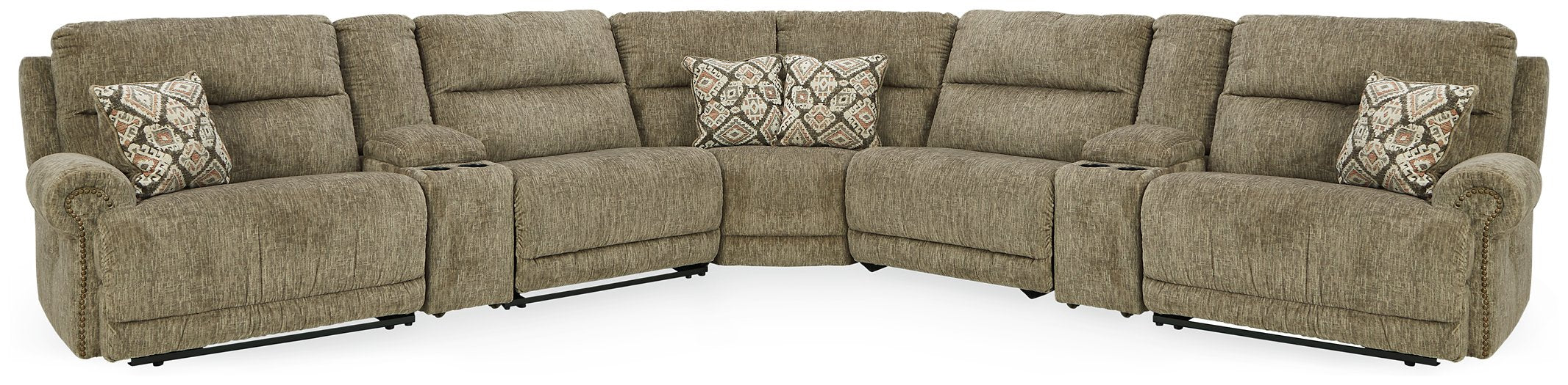 Lubec 7-Piece Power Reclining Sectional