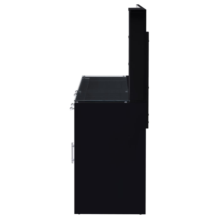 Flora Makeup Vanity Table with LED Mirror and Stool