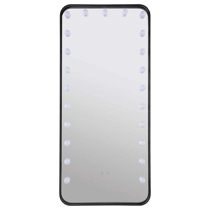 Canton Standing Mirror with LED Lighting and Bluetooth Speaker