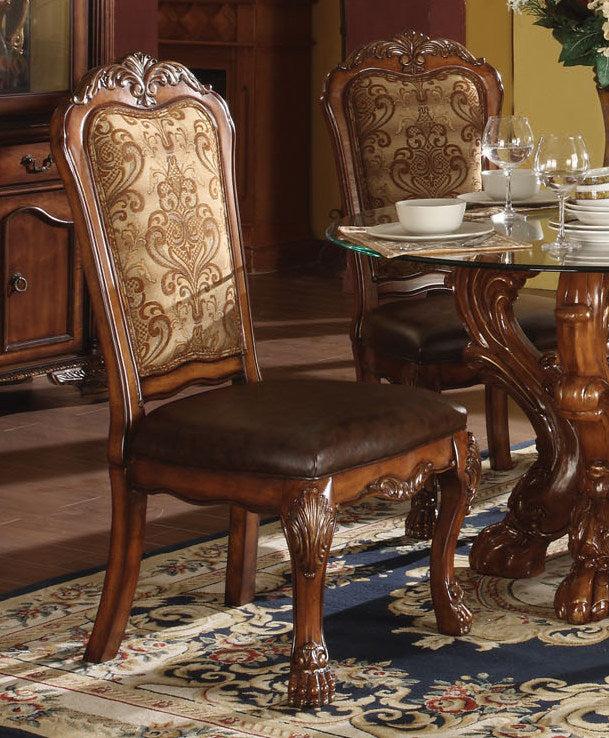 you様　acme furniture strand chair Acme Dresden Side Chairs in Cherry 60012 (Set of 2) - Staten