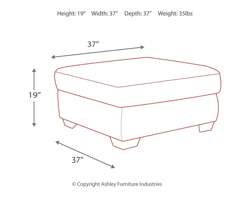 Accrington - Oversized Accent Ottoman