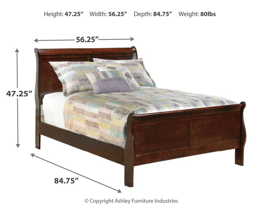 Alisdair - Sleigh Bed