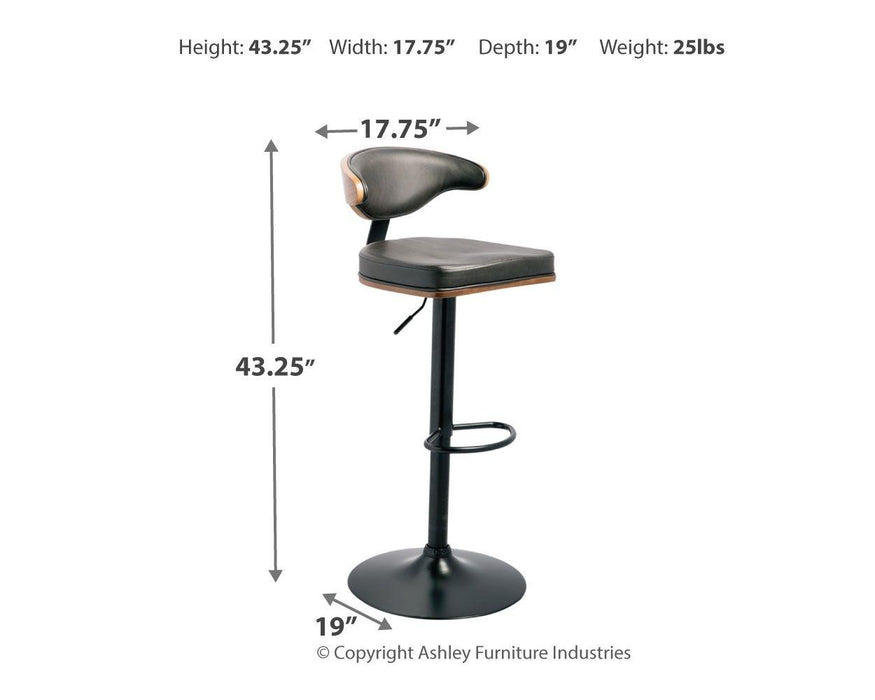 Bellatier - Tall Uph Swivel Barstool(1/cn)