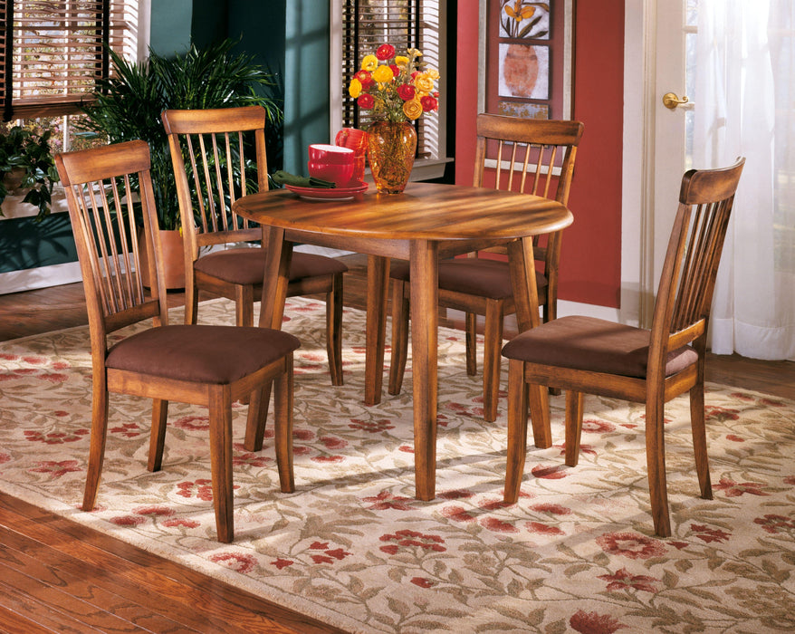 Berringer - Round Drm Drop Leaf Table