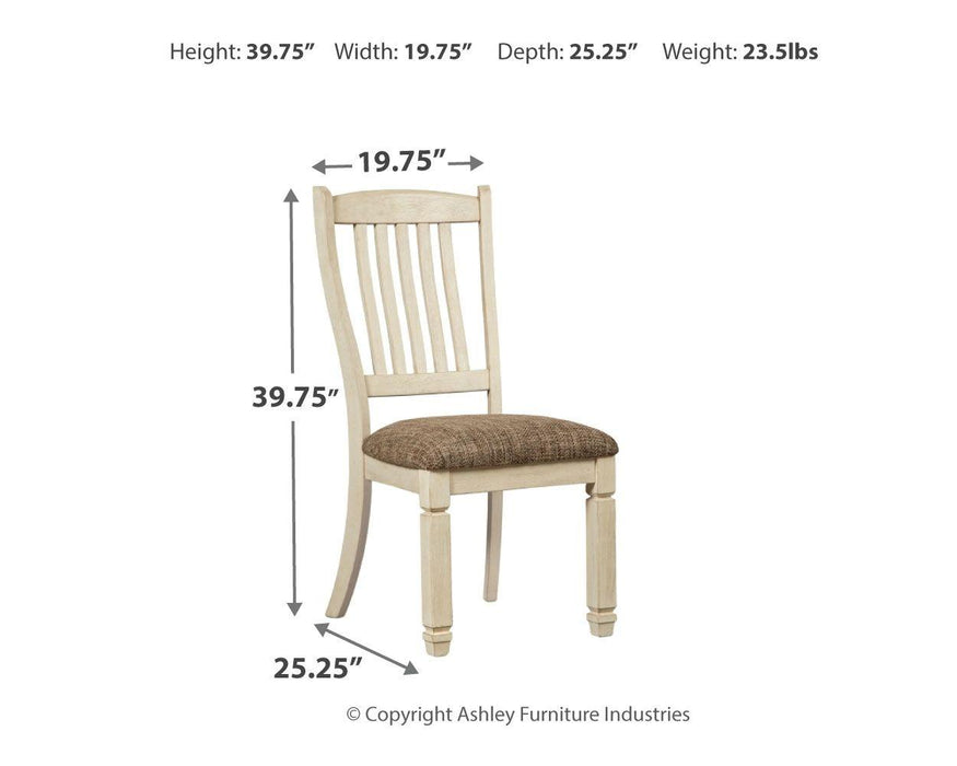 Bolanburg - Dining Uph Side Chair (2/cn)