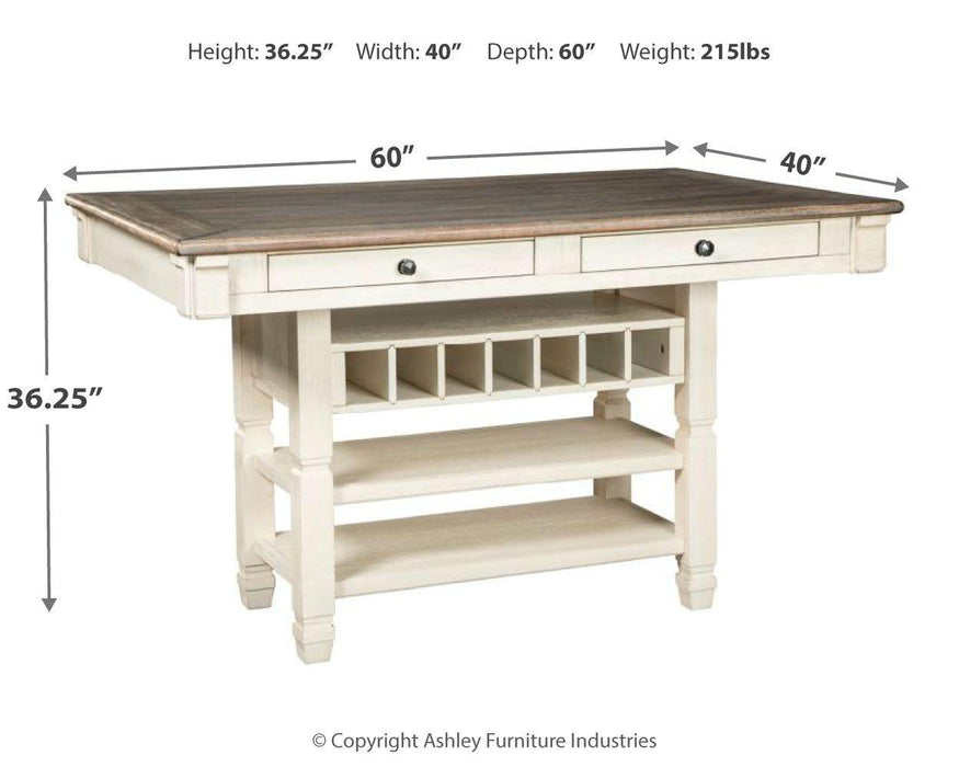 Bolanburg - Rect Dining Room Counter Table