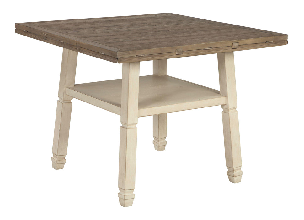 Bolanburg - Round Drop Leaf Counter Table