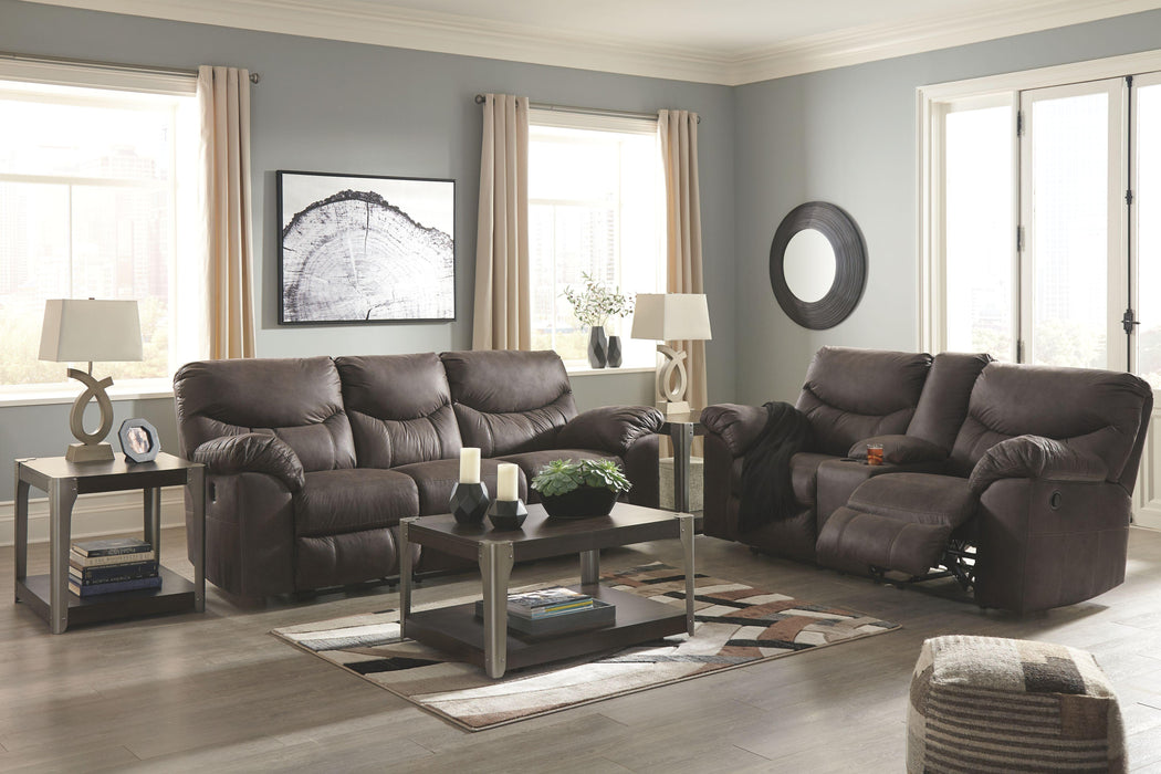 Boxberg - Dbl Rec Loveseat W/console