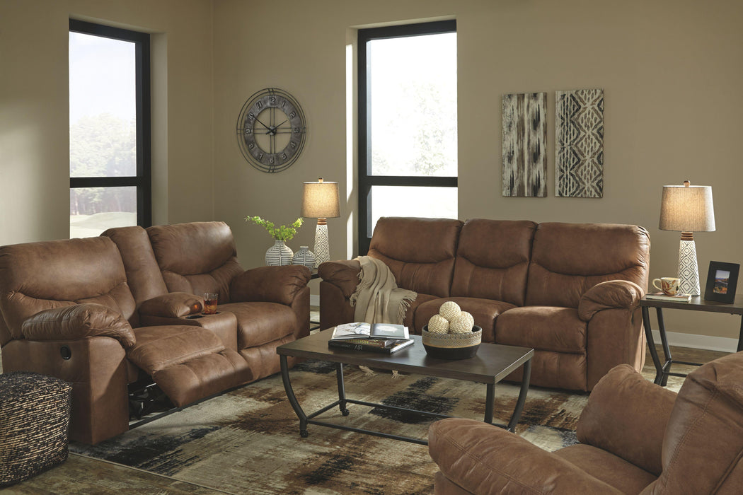 Boxberg - Dbl Rec Loveseat W/console