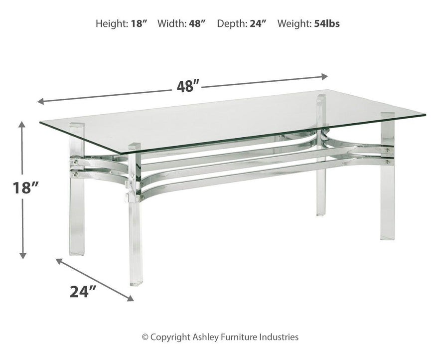 Braddoni - Rectangular Cocktail Table