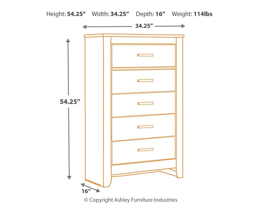 Brinxton - Five Drawer Chest