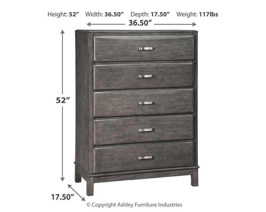 Caitbrook - Five Drawer Chest