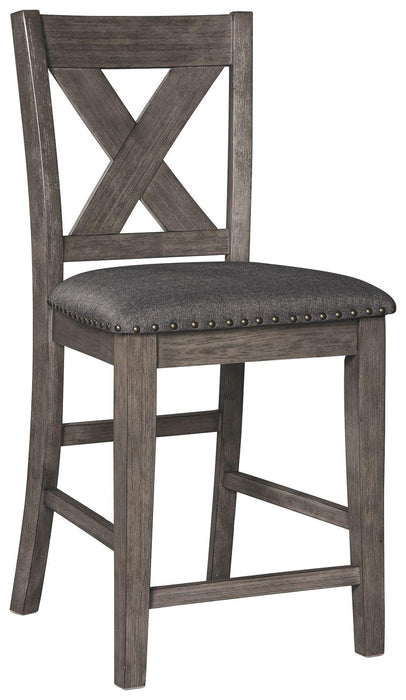 Caitbrook - Upholstered Barstool (2/cn)