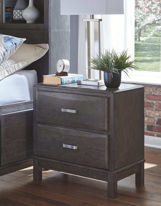 Caitbrook - Two Drawer Night Stand