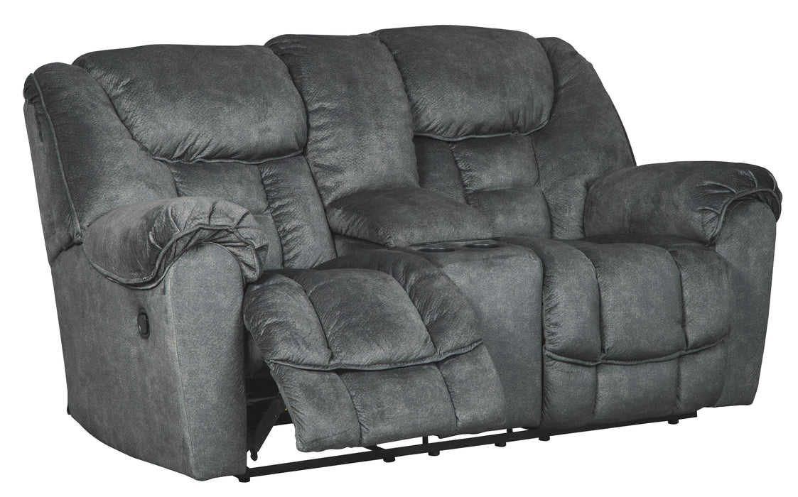 Capehorn - Dbl Rec Loveseat W/console