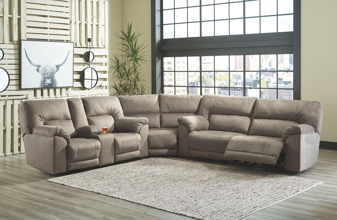 Cavalcade - Dbl Rec Loveseat W/console