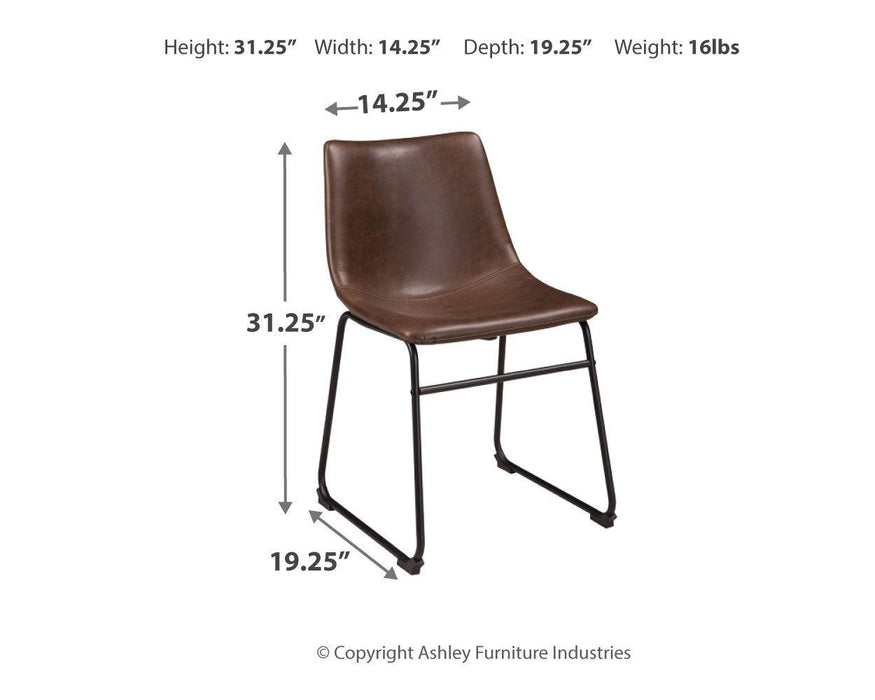 Centiar - Dining Uph Side Chair (2/cn)