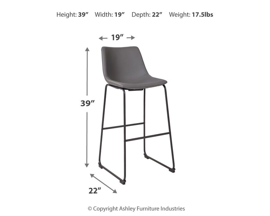 Centiar - Tall Uph Barstool (2/cn)