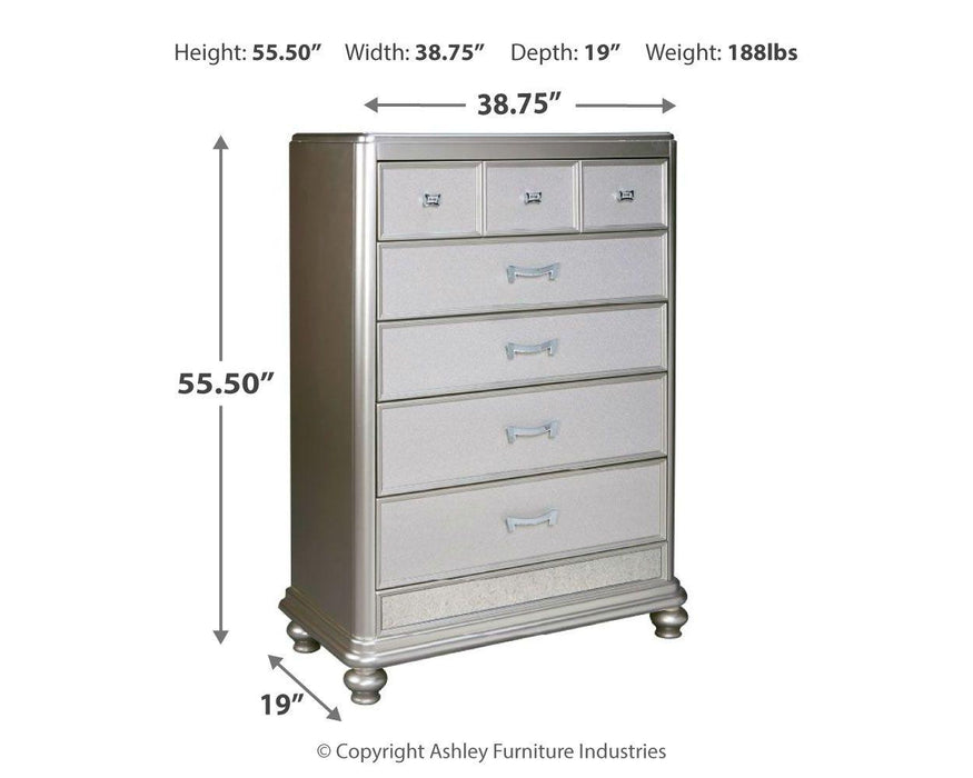 Coralayne - Five Drawer Chest