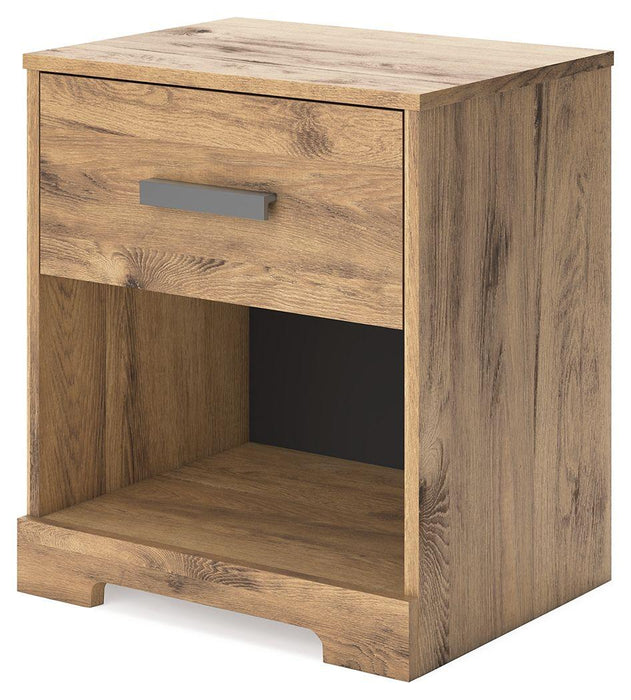 Larstin - One Drawer Night Stand