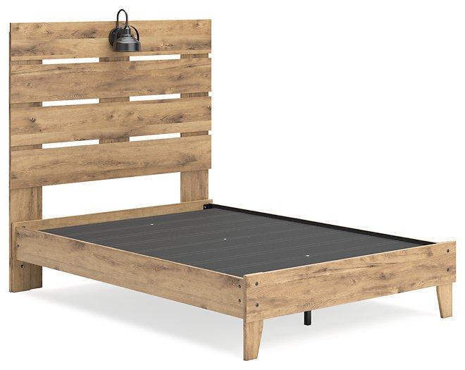 Larstin Panel Platform Bed