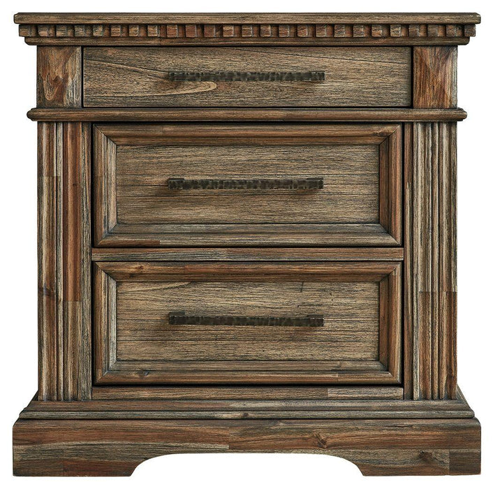 Markenburg - Three Drawer Night Stand