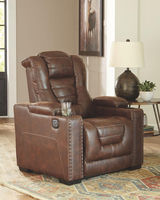 Owner's - Pwr Recliner/adj Headrest