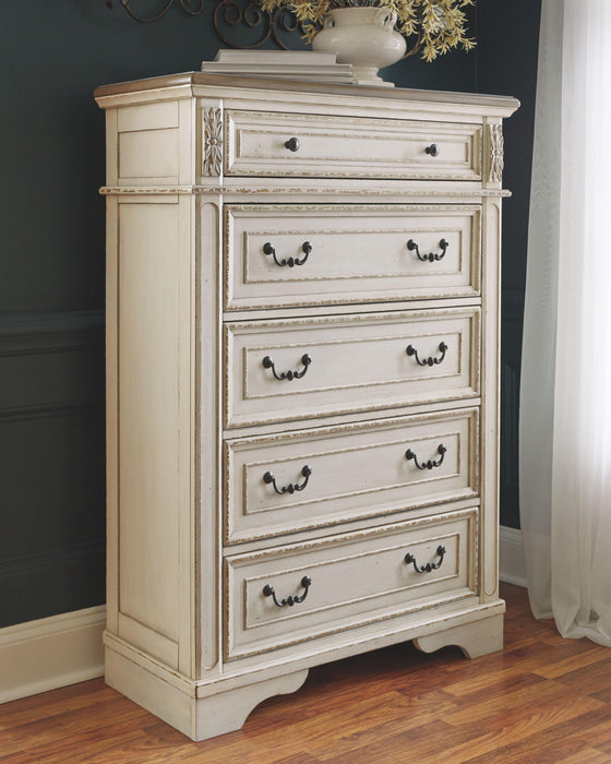 Realyn - Five Drawer Chest