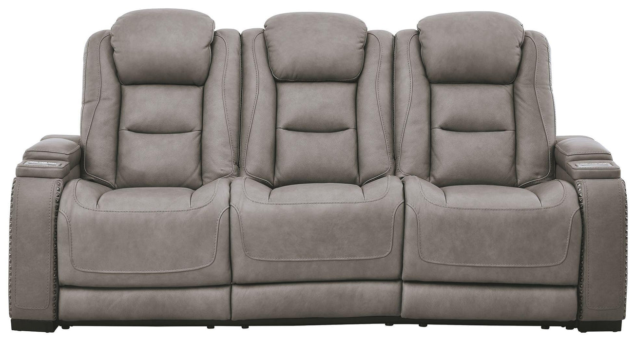 The Man-den - Pwr Rec Sofa With Adj Headrest