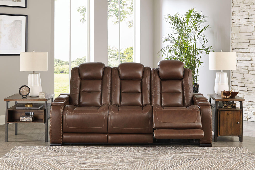 The Man-den - Pwr Rec Sofa With Adj Headrest