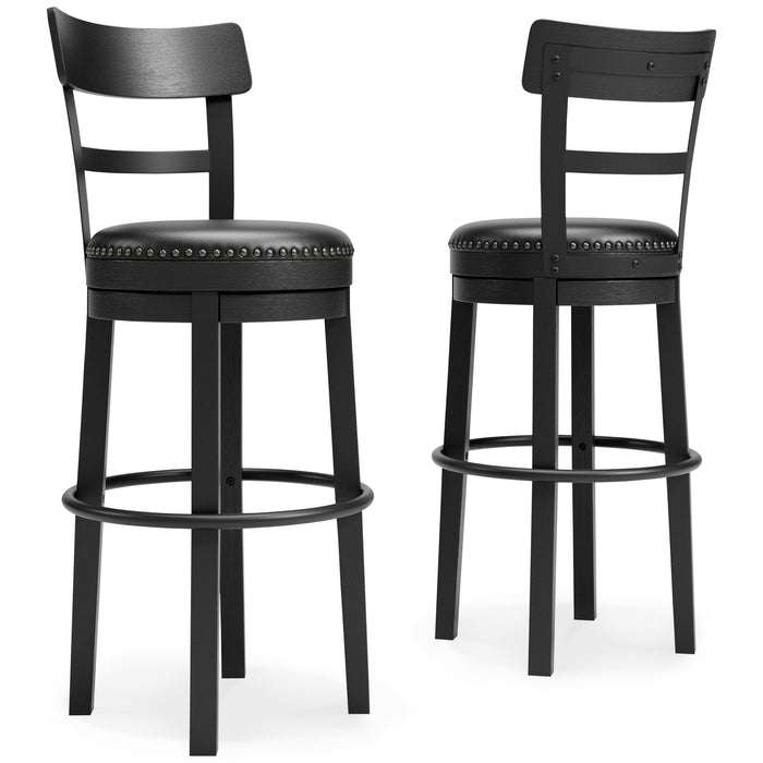 Valebeck - Tall Uph Swivel Barstool(1/cn)