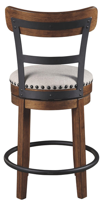 Valebeck - Uph Swivel Barstool (1/cn)