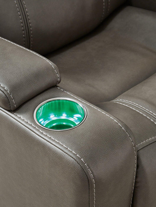 Crenshaw Smoke Power Recliner