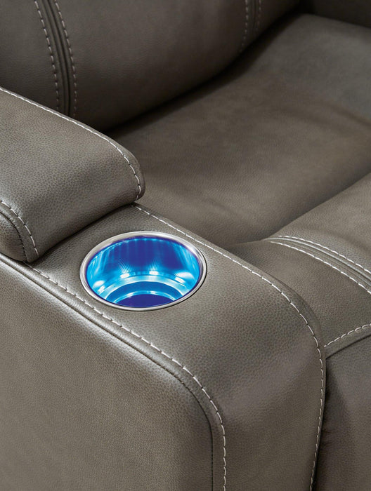 Crenshaw Smoke Power Recliner