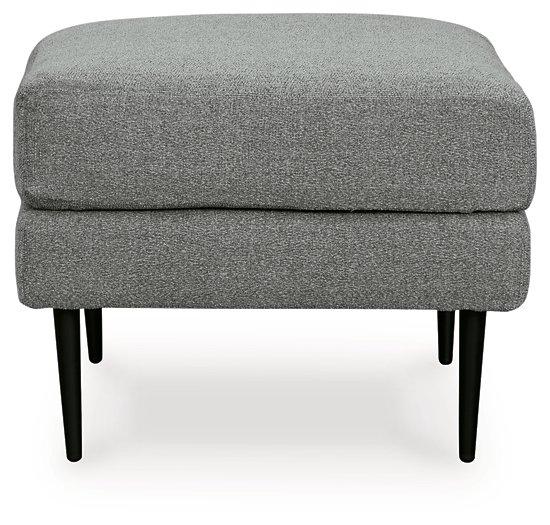 Hazela Charcoal Ottoman