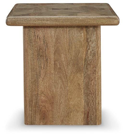 Lawland Light Brown End Table